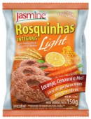 Rosquinha integral light laranja, cenoura e mel 150g - Jasmine
